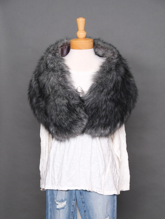 London Grey Faux Fur