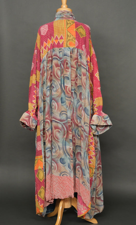 Wanderlust Duster in Deco Cloud
