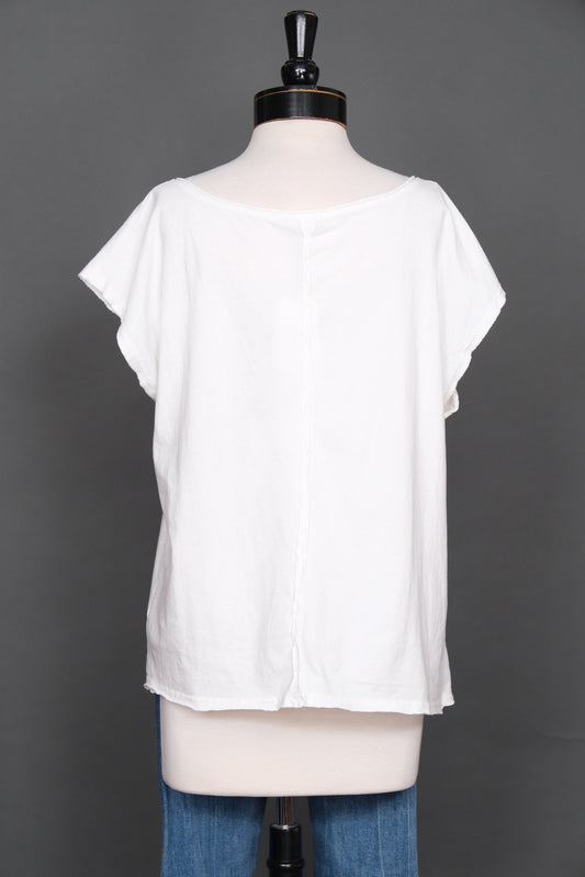 Seek Peace T-Shirt in Crisp White