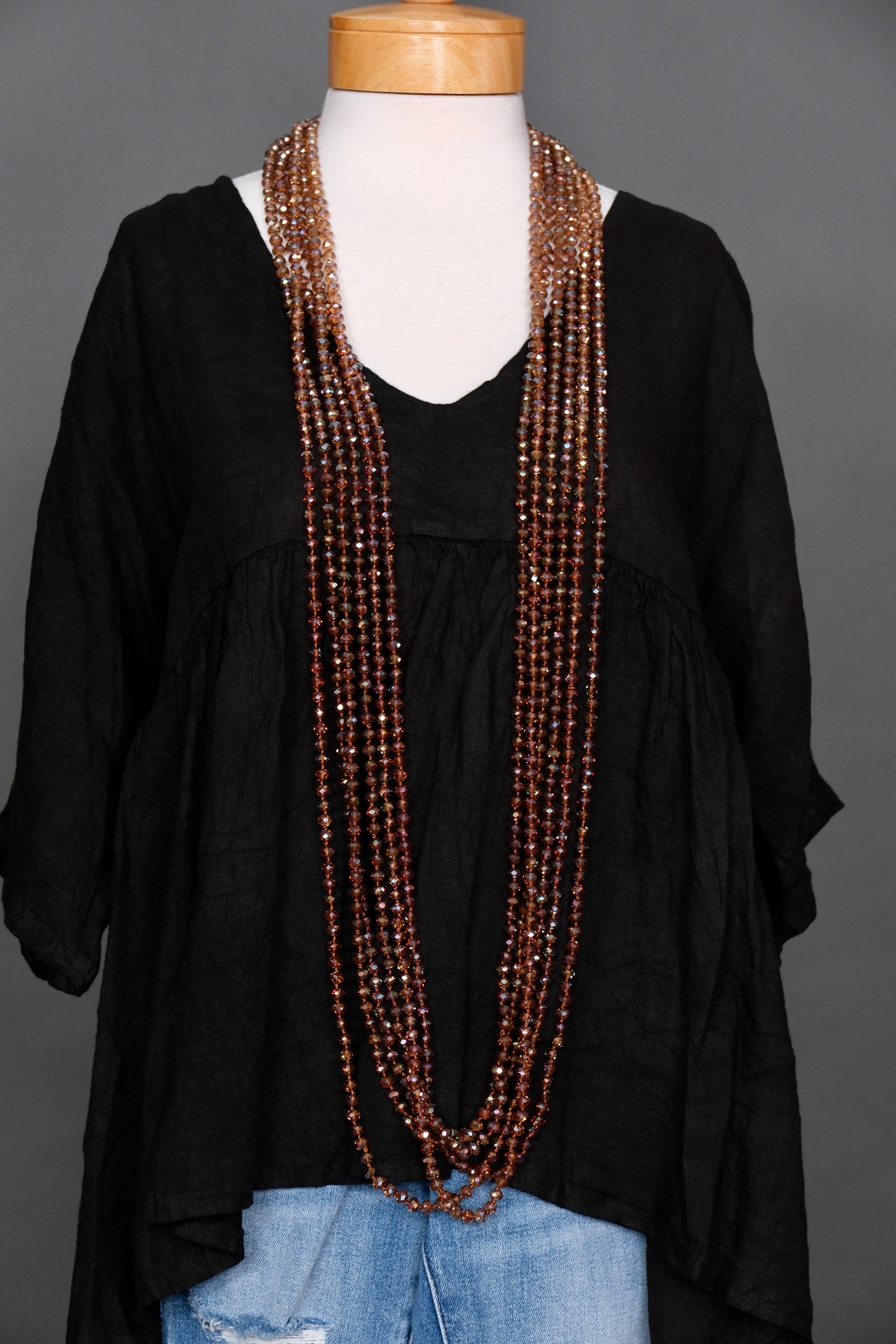 Rootbeer Rainbow Crystal Strand