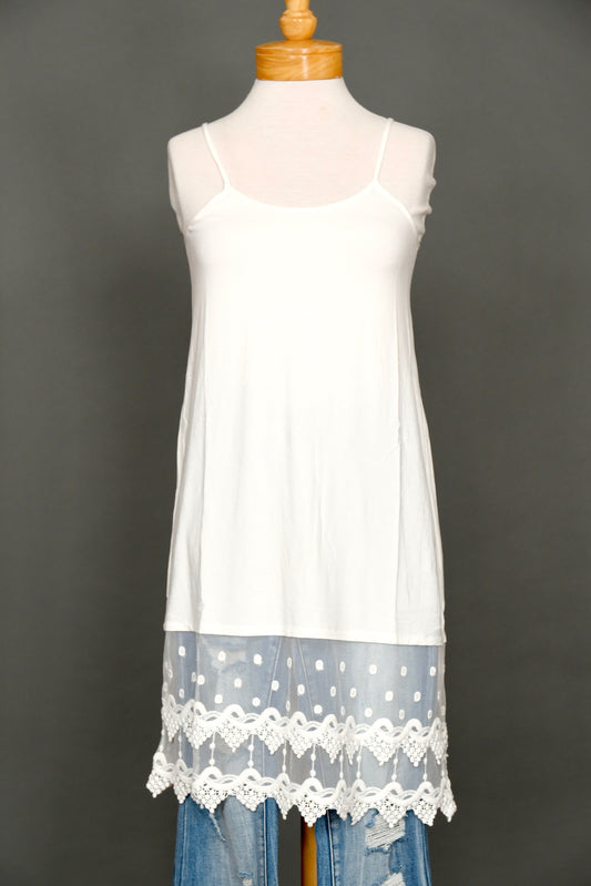 Go Lightly Extender Slip in Ivory