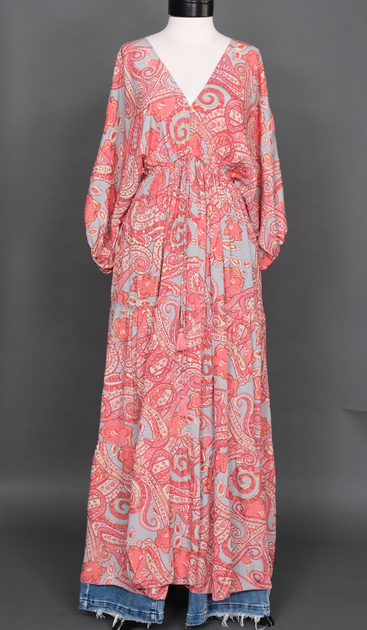 Floribunda Dress in Coral Mermaid