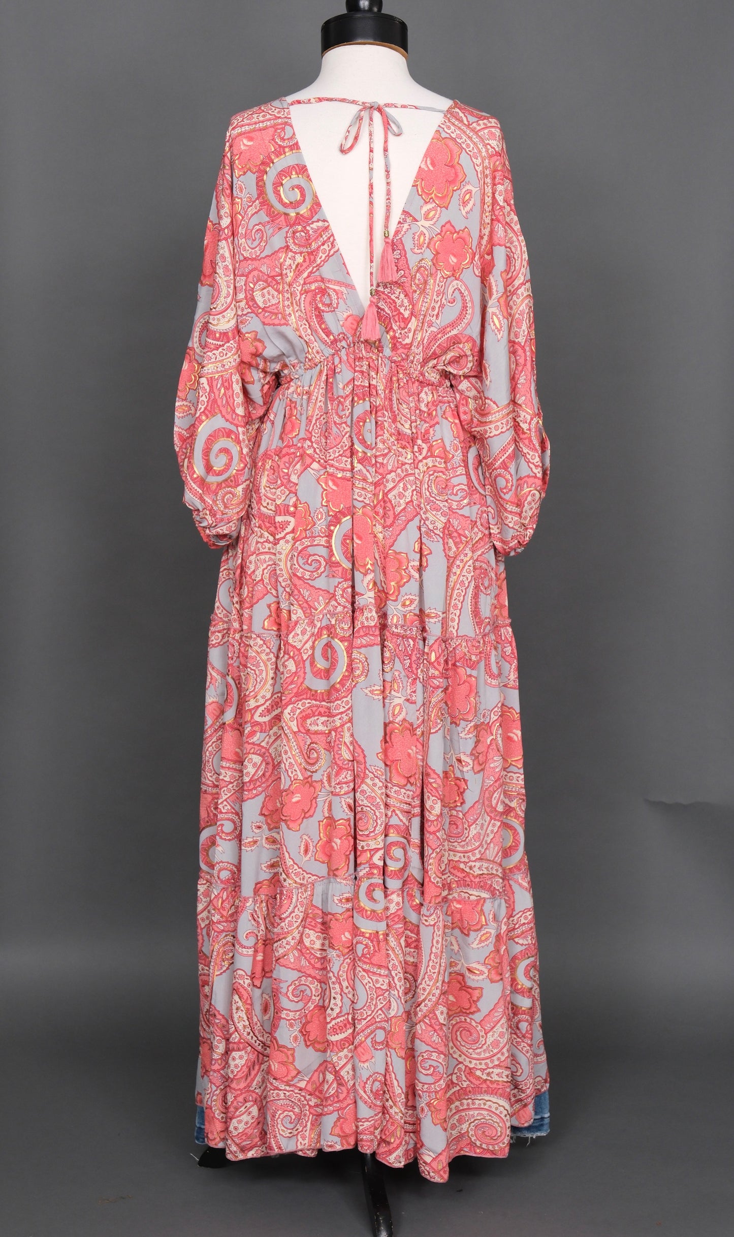Floribunda Dress in Coral Mermaid