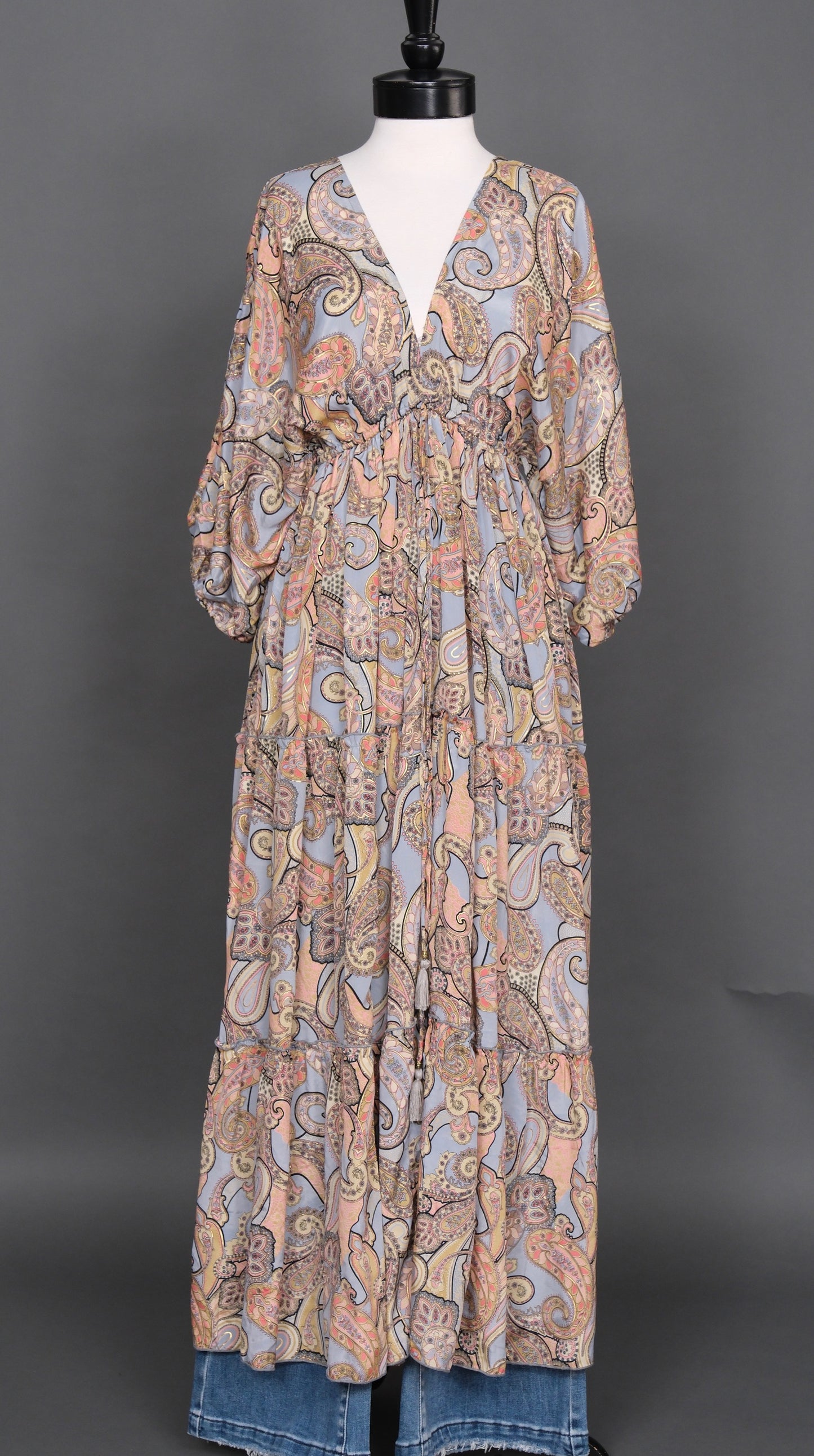 Floribunda Dress in Cloud Angel