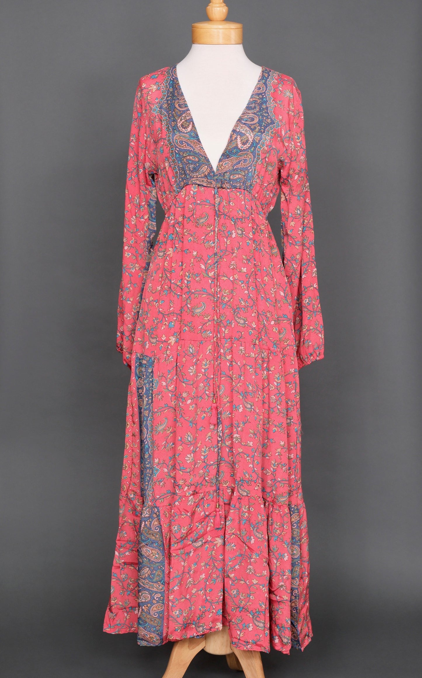 Dylan Dress in Coral Floral
