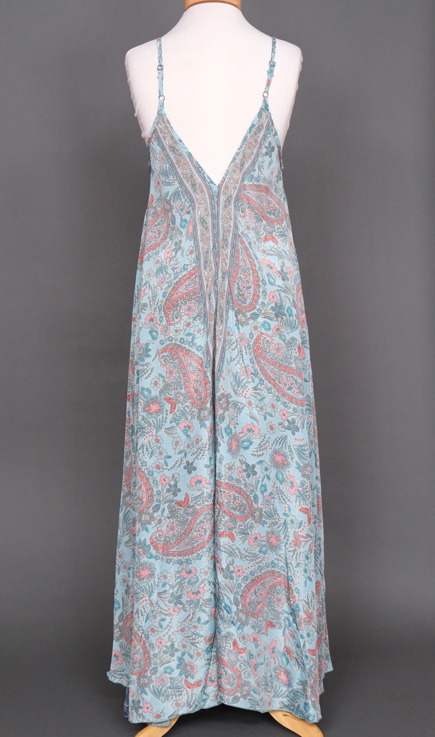 La Mer Scarf Dress in Aqua