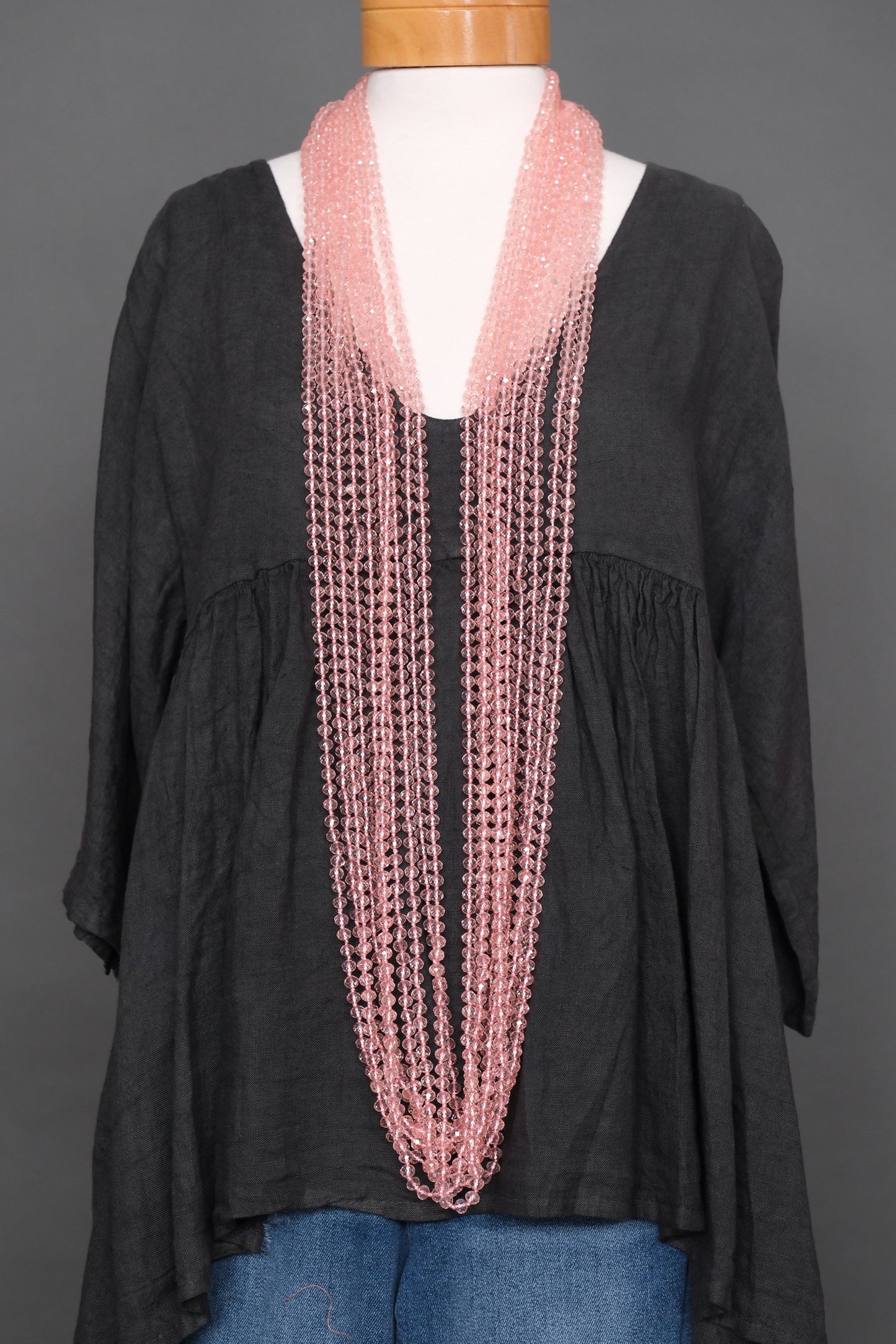 Baby Pink Crystal Strand