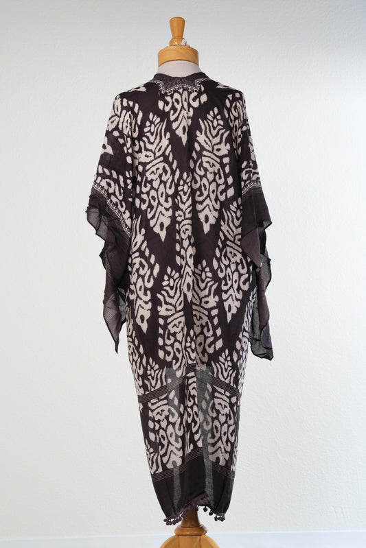 Lost and Found Duster in Vintage Black