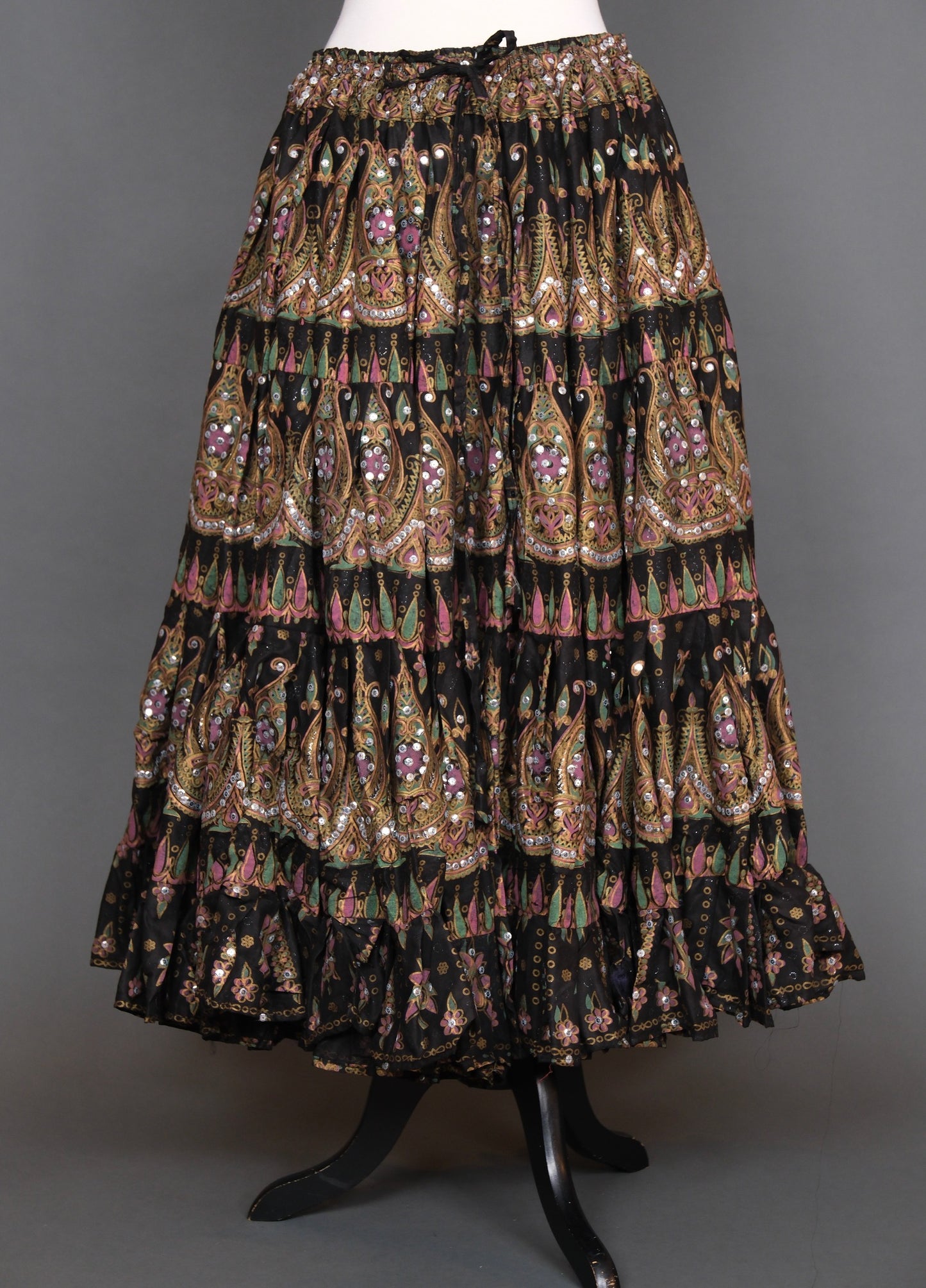 Royal Flame Gypsy Skirt