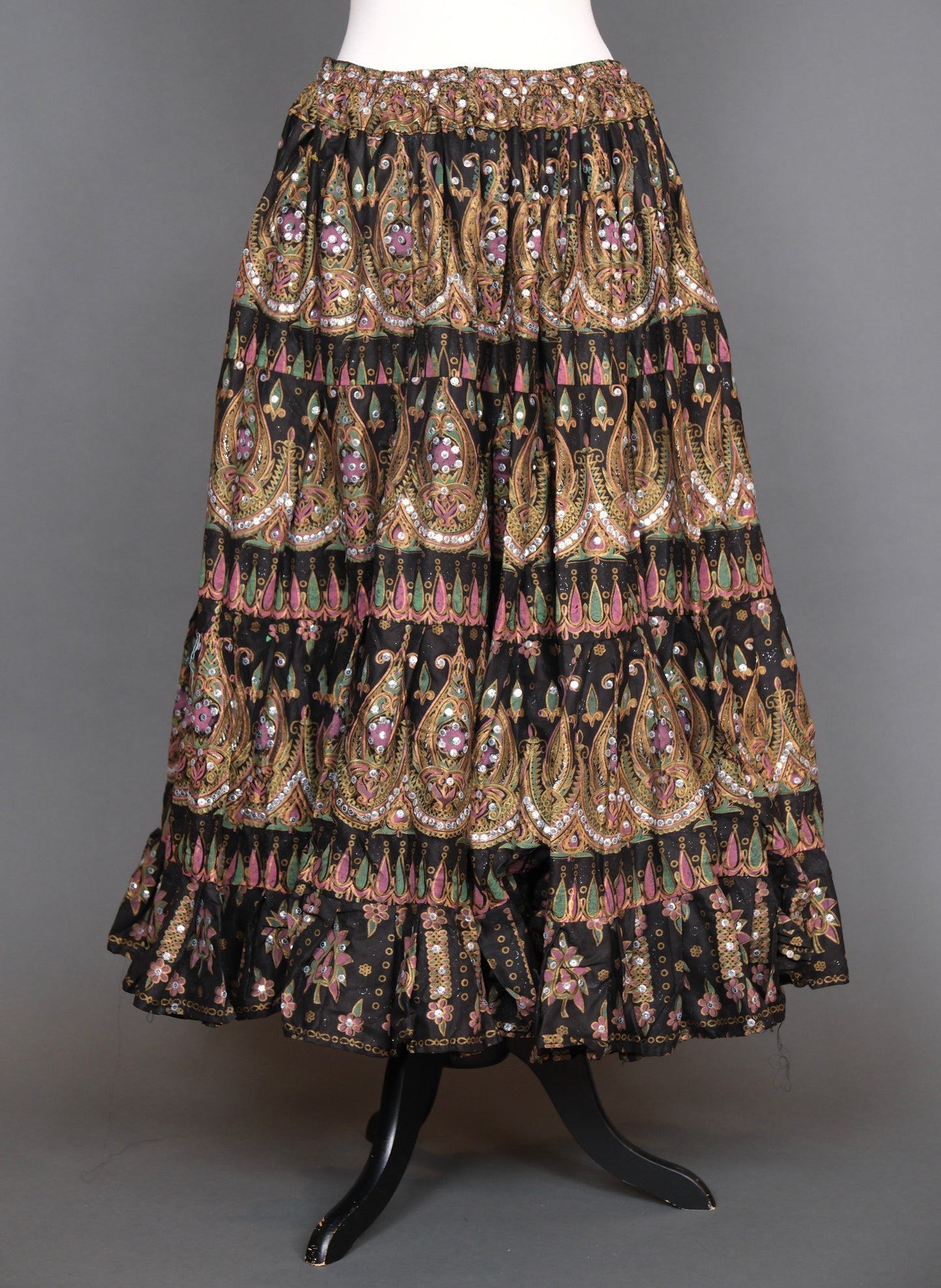 Royal Flame Gypsy Skirt