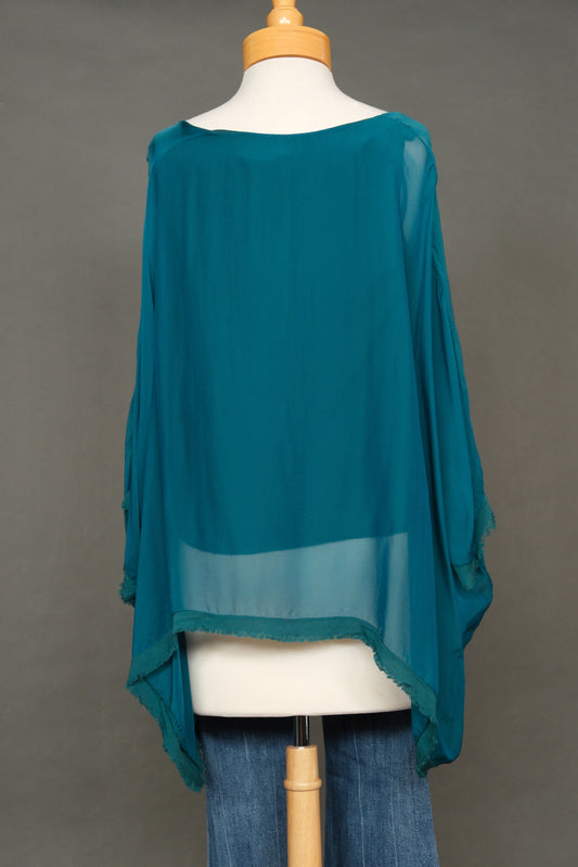 Silky Top in Teal