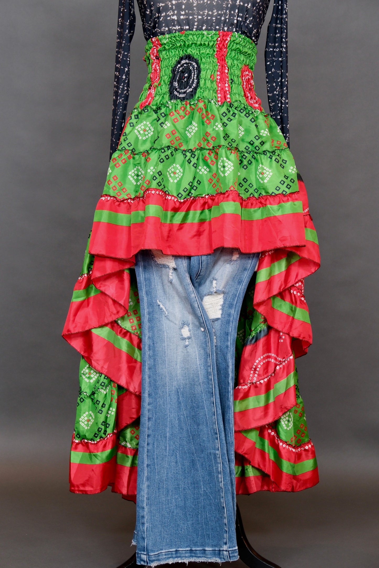 Boho Pirates Life High Low Skirt