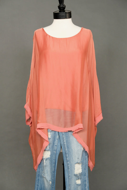 Silky Top in Antique Terra Cotta