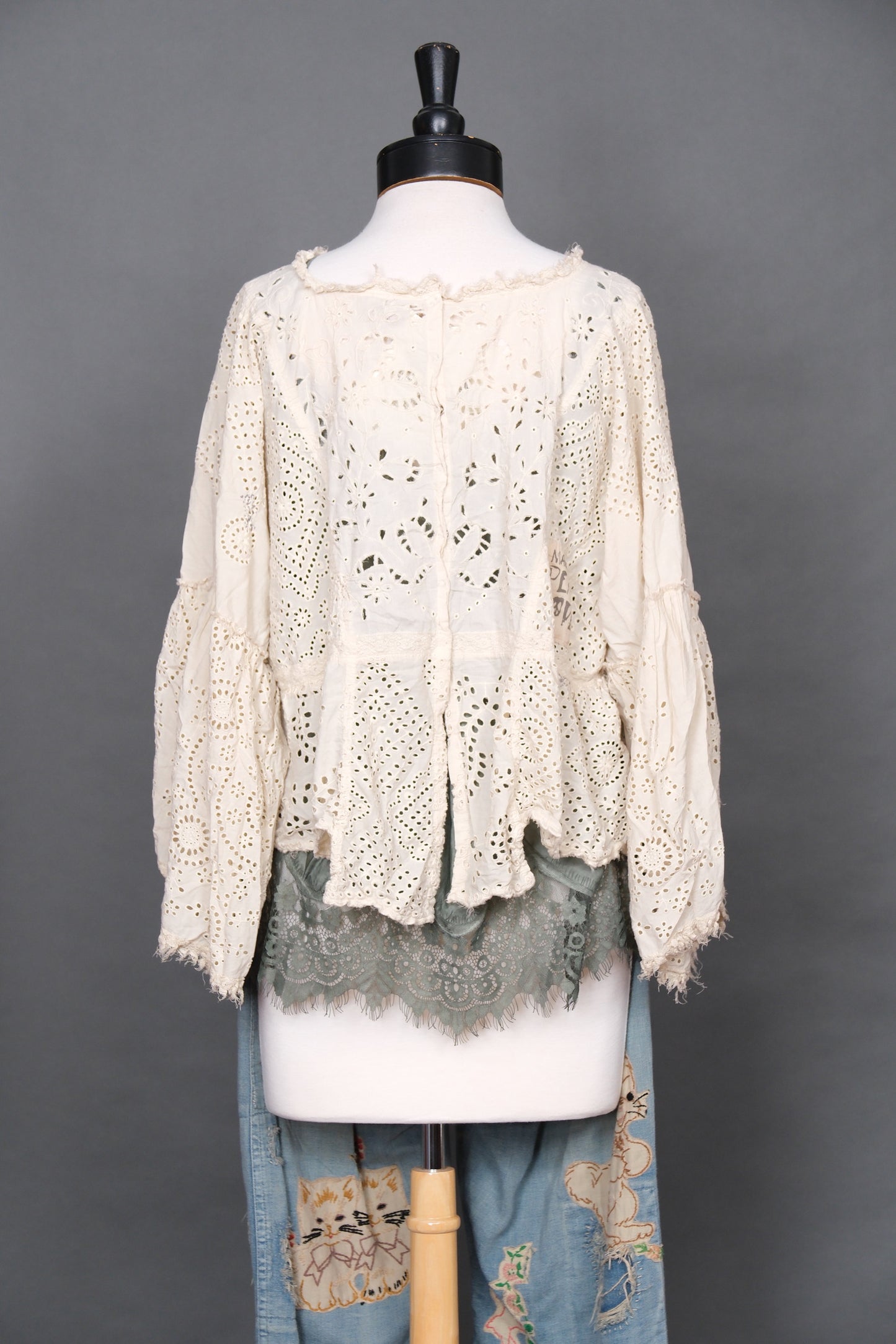 European Cotton Eyelet Seah Blouse by Magnolia Pearl