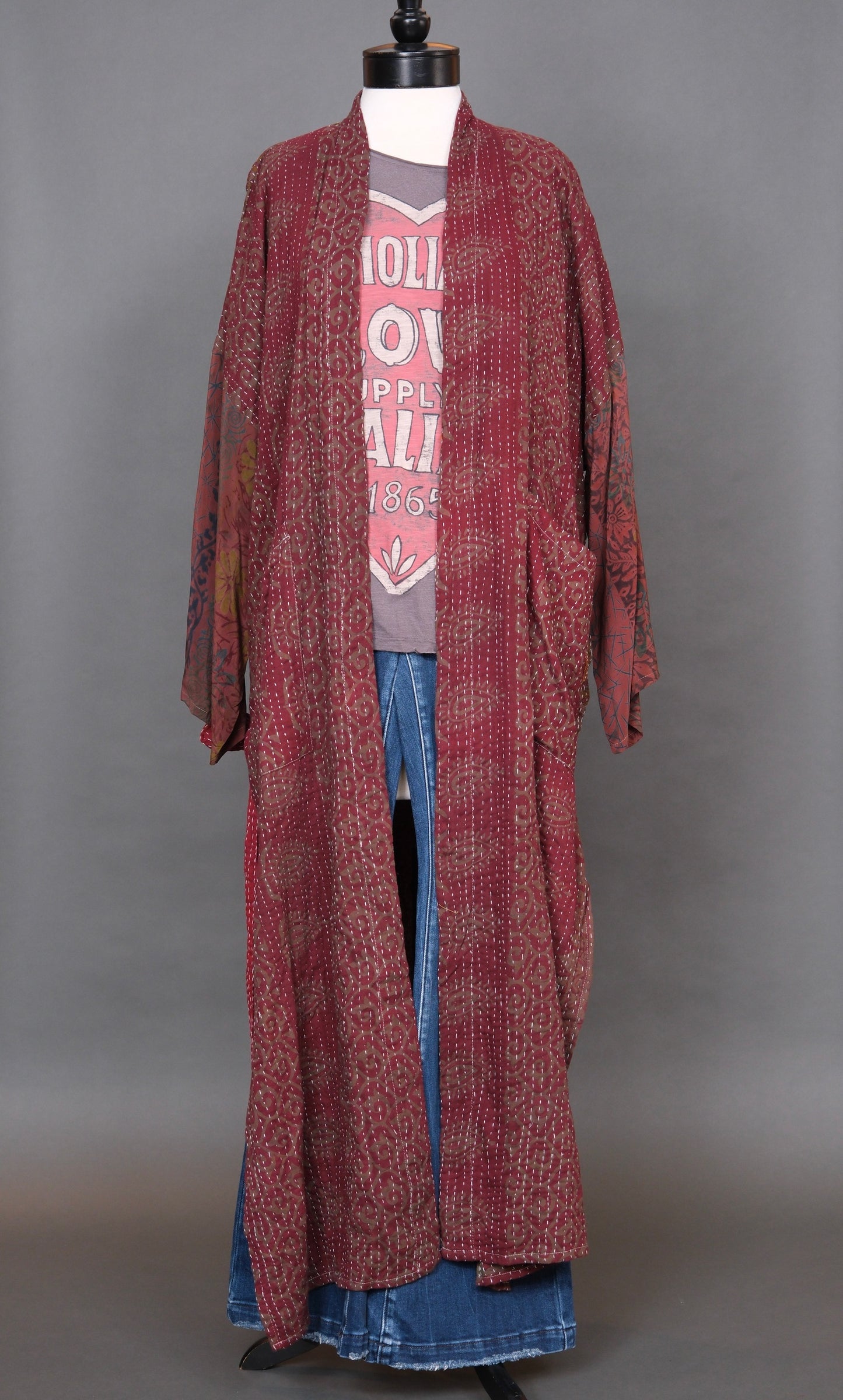 Caravan Duster in Burgundy Spice