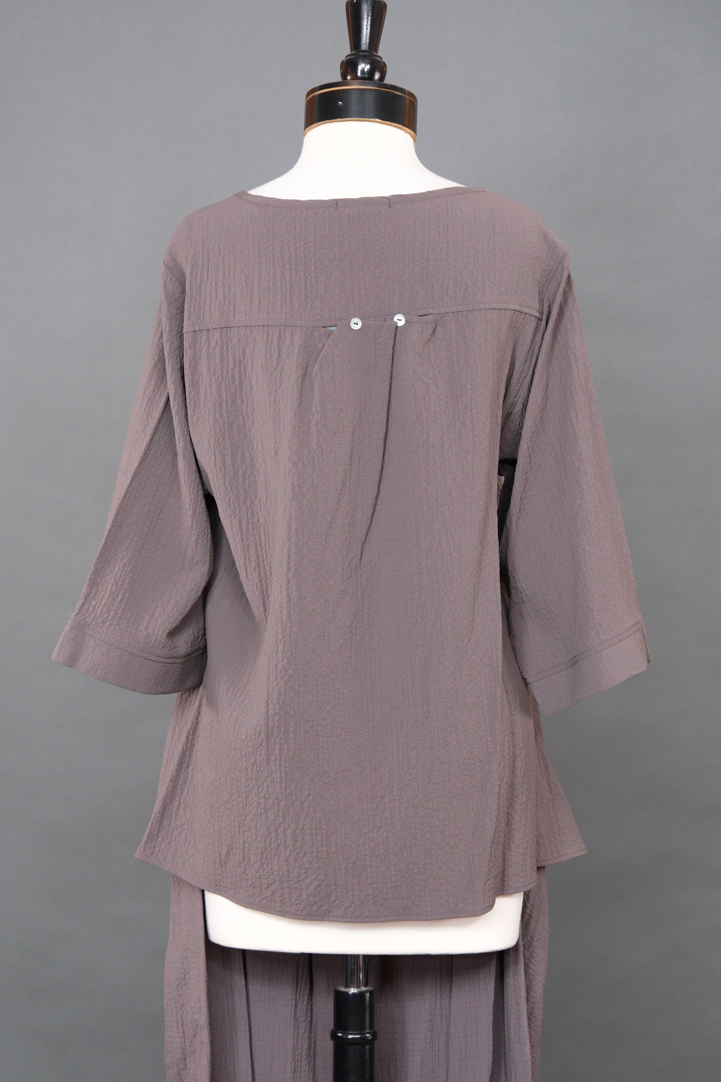 Zuma Tunic Top in Stone Taupe
