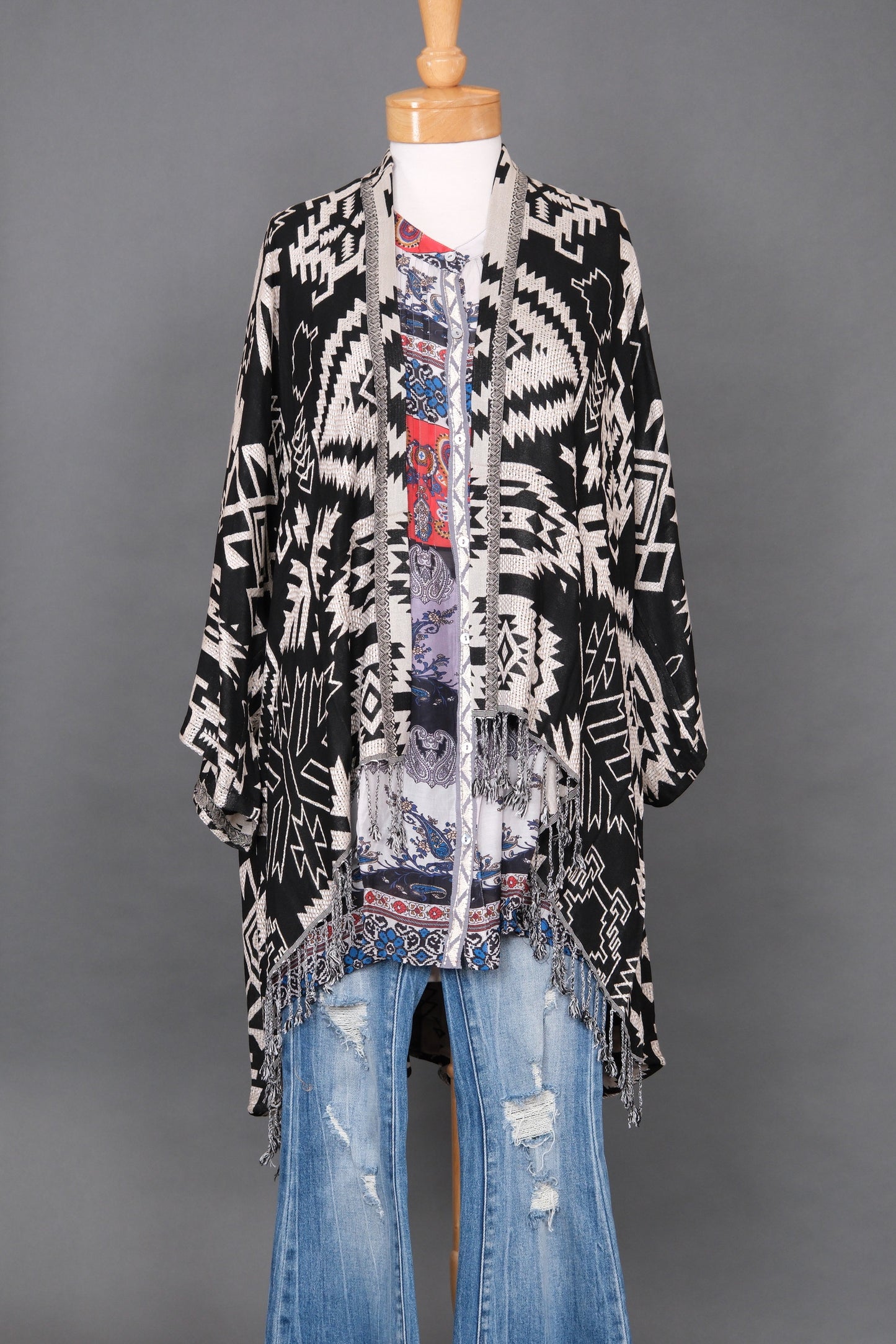 House of Spirits Duster in Smoke & Mirrors
