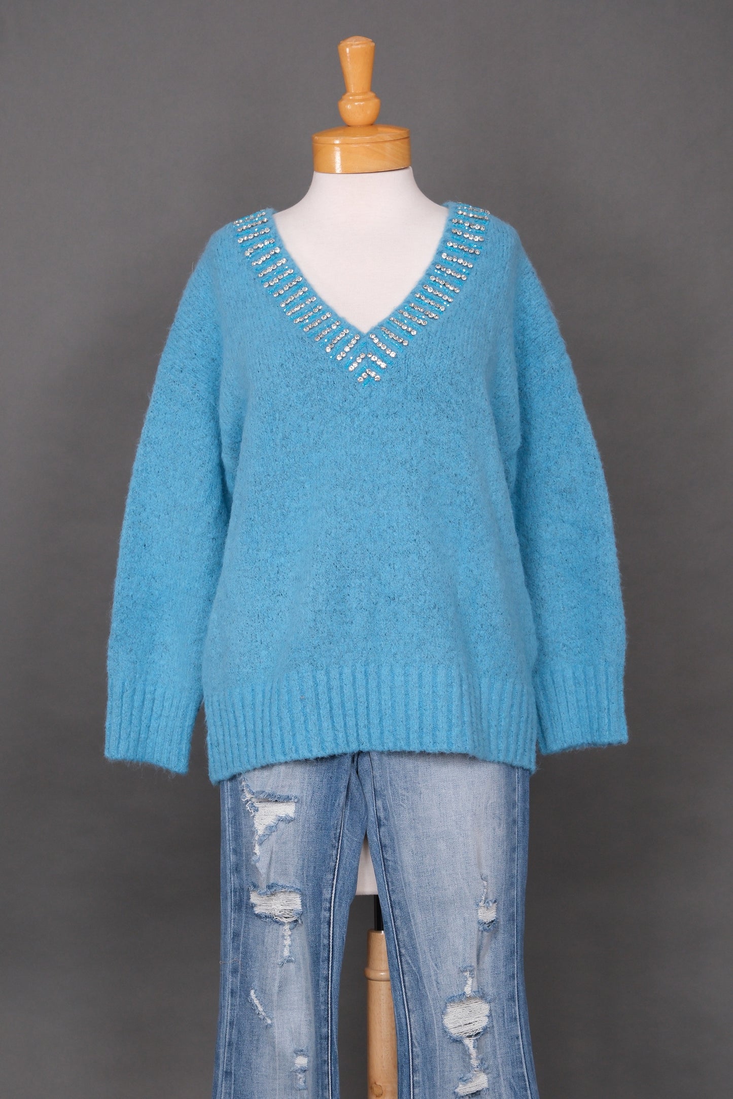 Back To School Glam Sweater