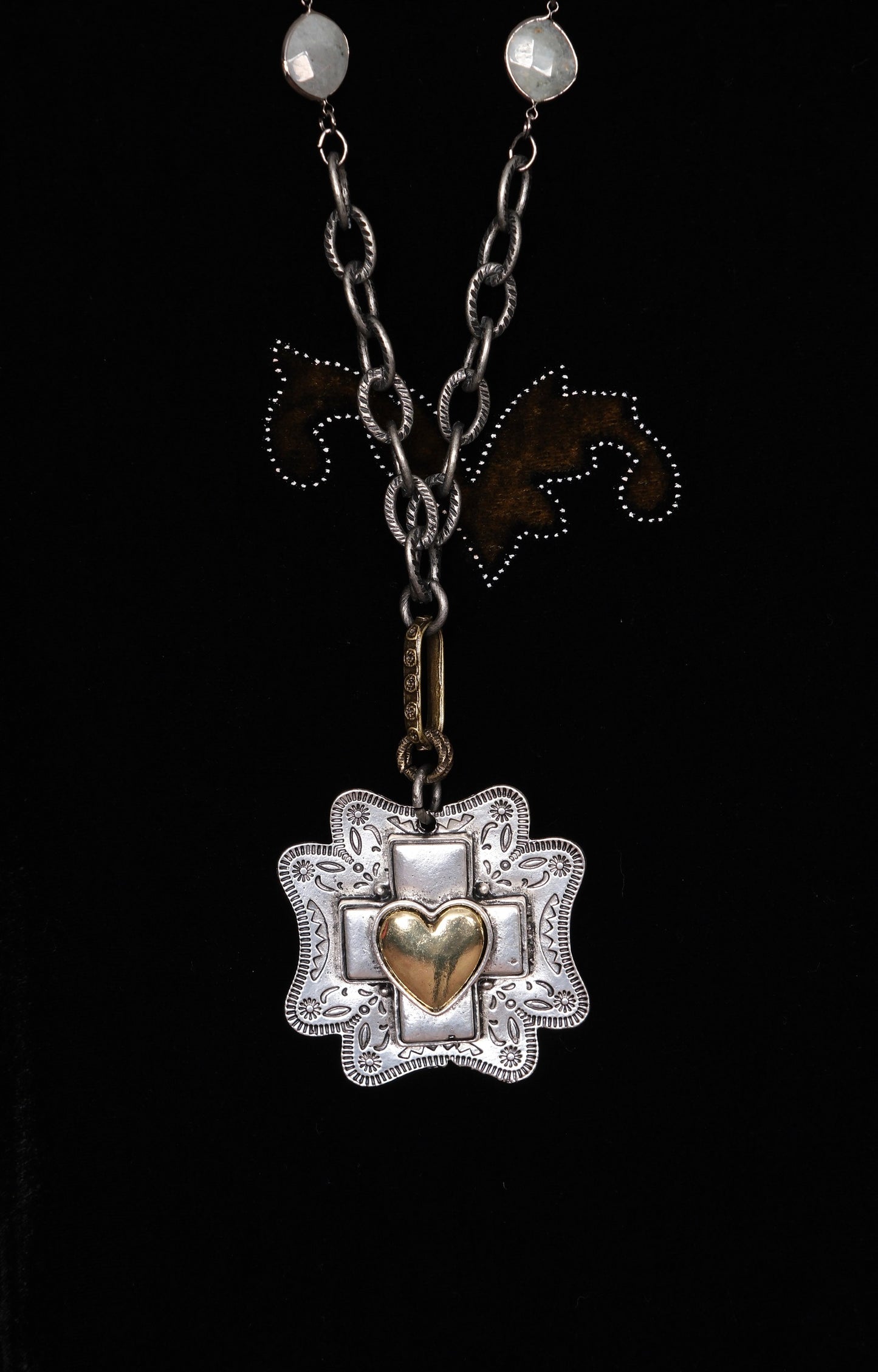 Cross My Heart Necklace