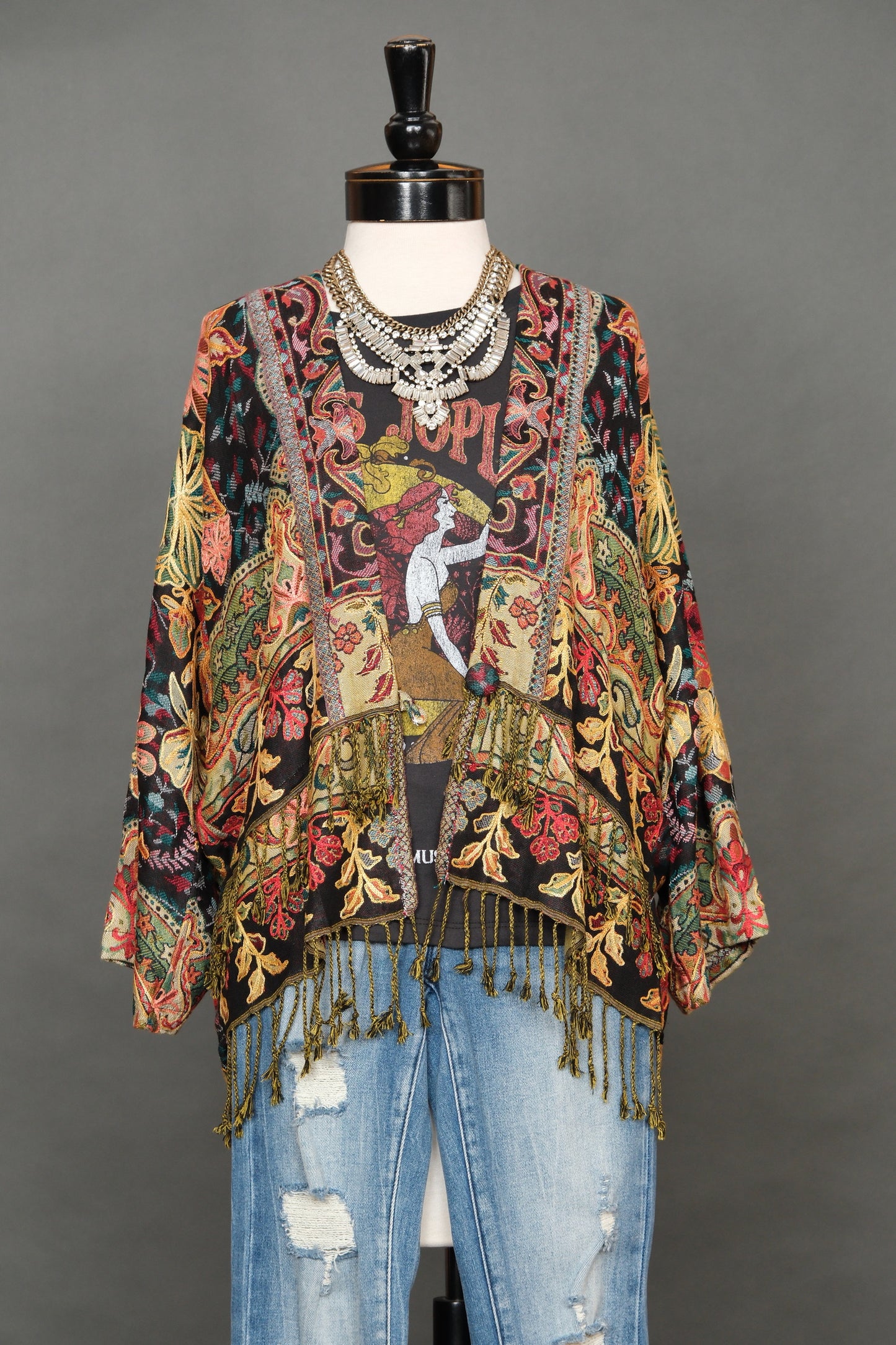 House of Spirits Cropped Duster in Nightingale