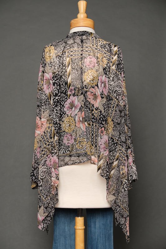 Flowy Top in Vintage Rose