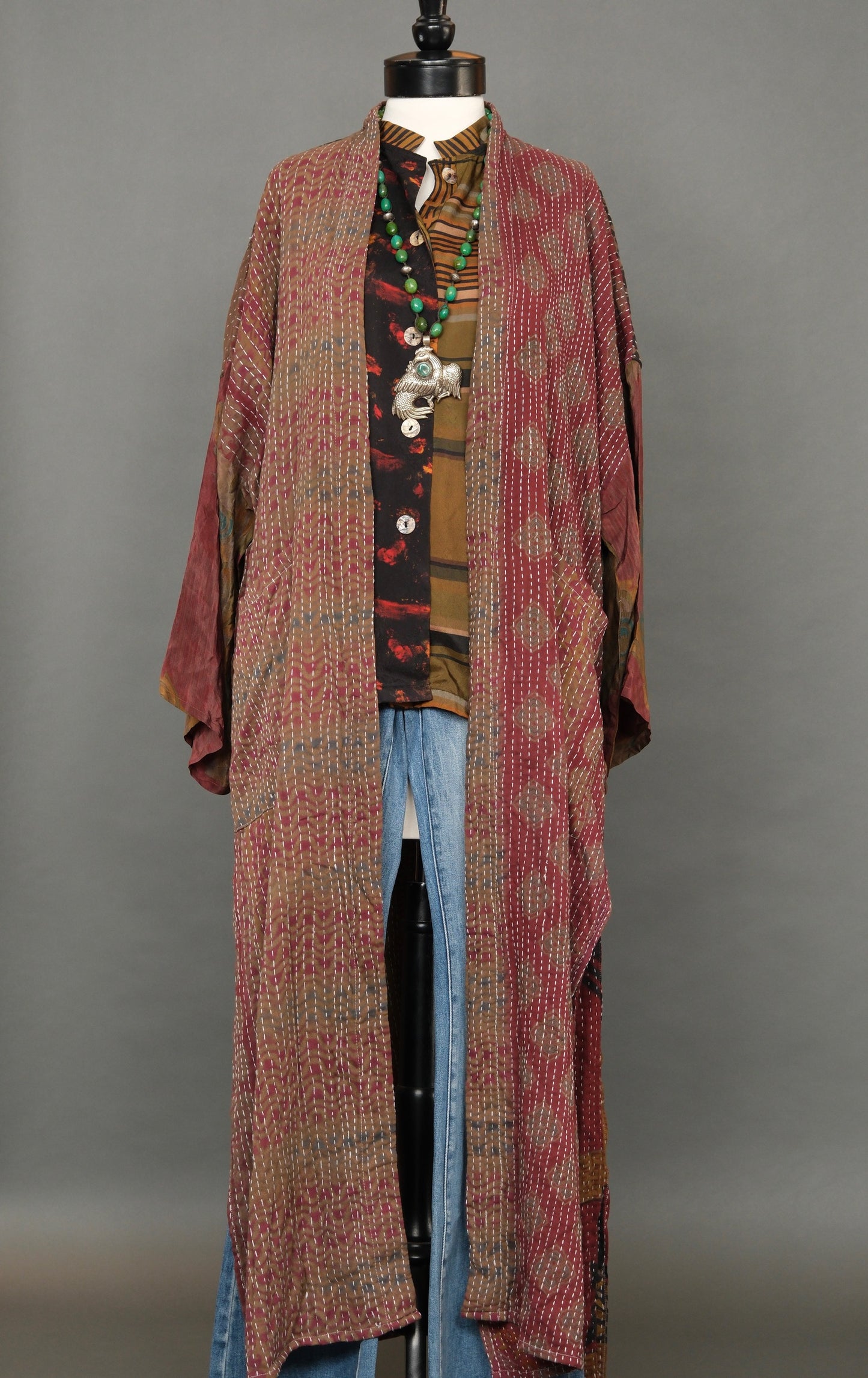 Caravan Duster in Ash Maple Leaf