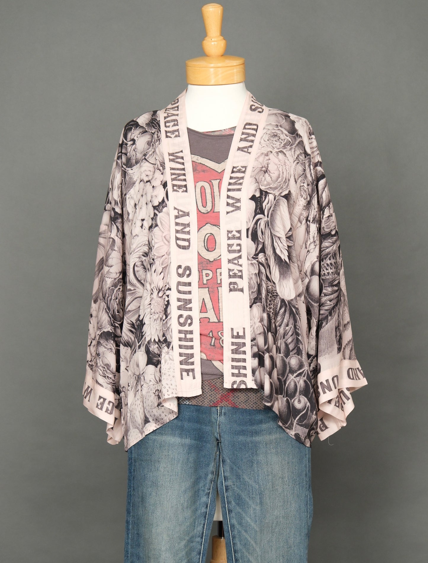 Days of Wine & Roses Cropped Kimono