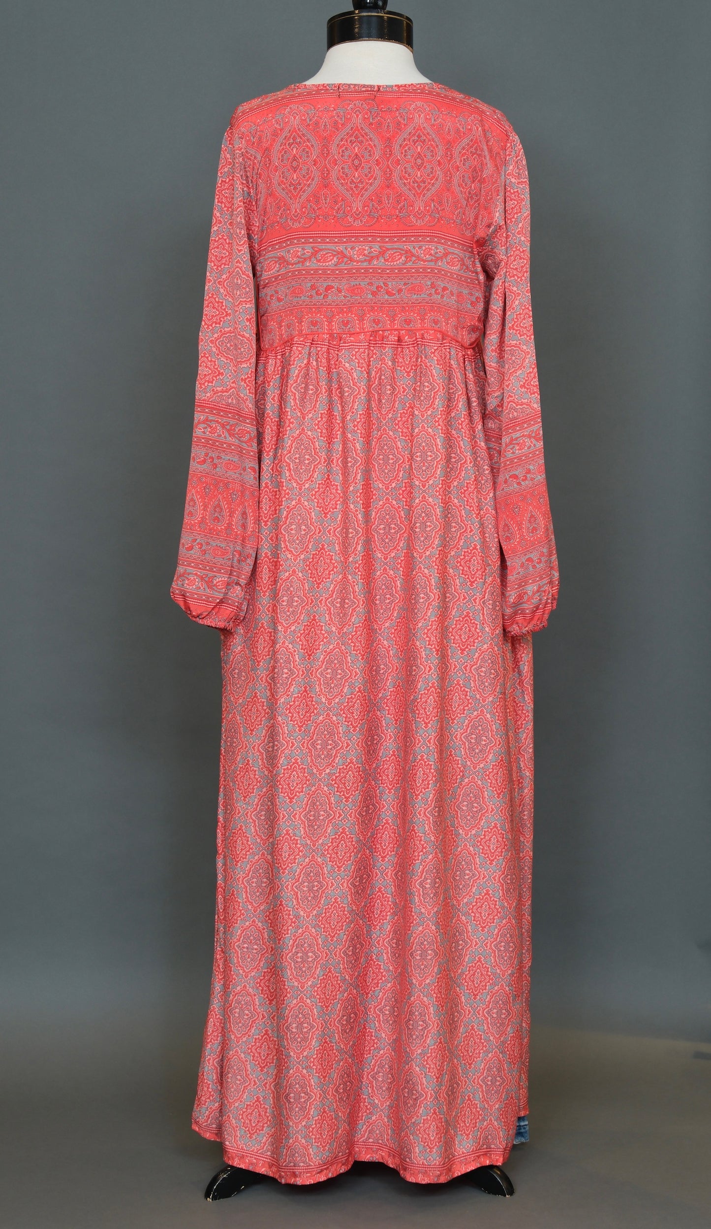 The Valerie Dress in Coral