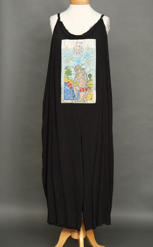 L'Etoile Tarot Card Romper in Black