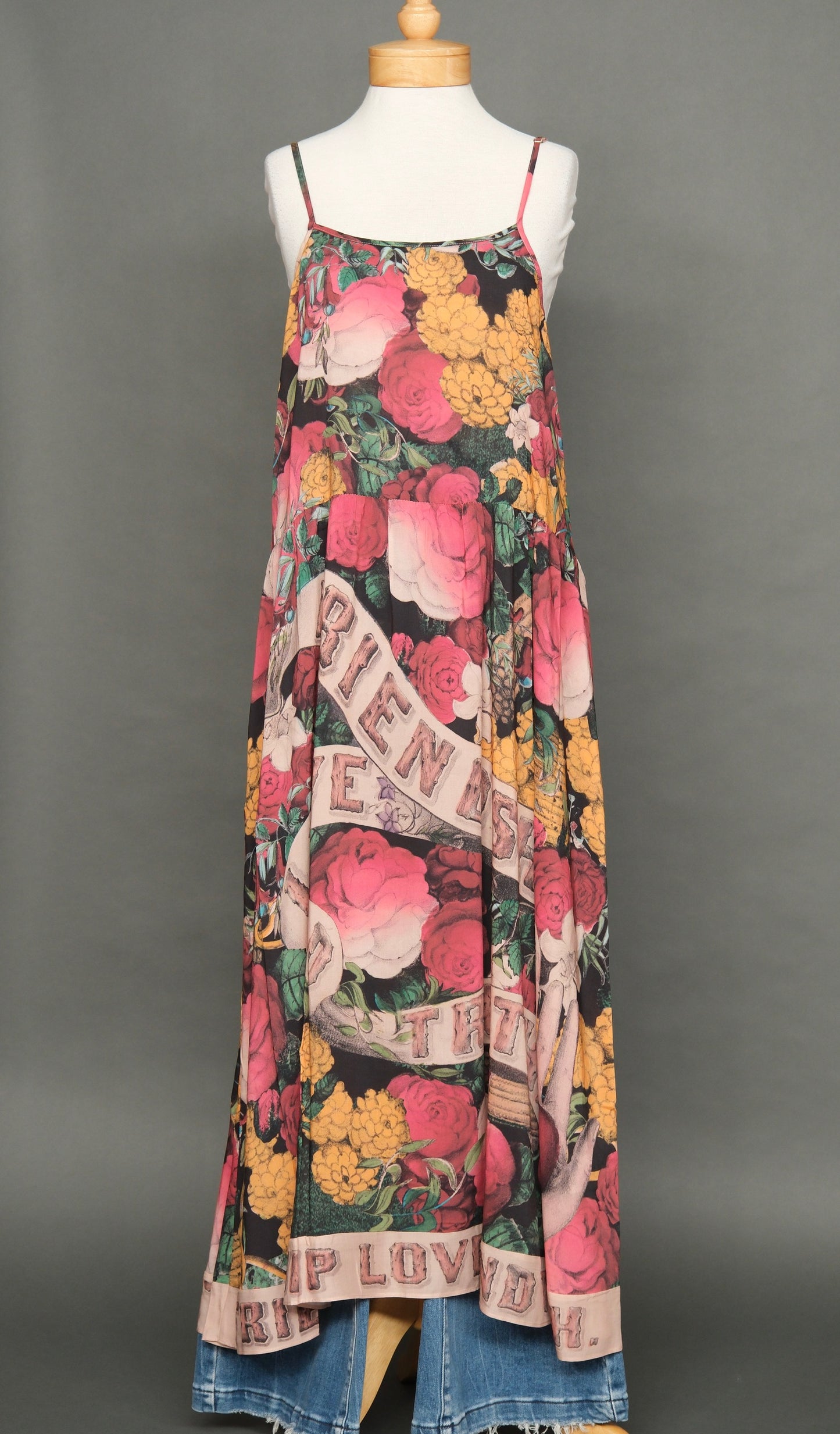 In Roses Slip Dress
