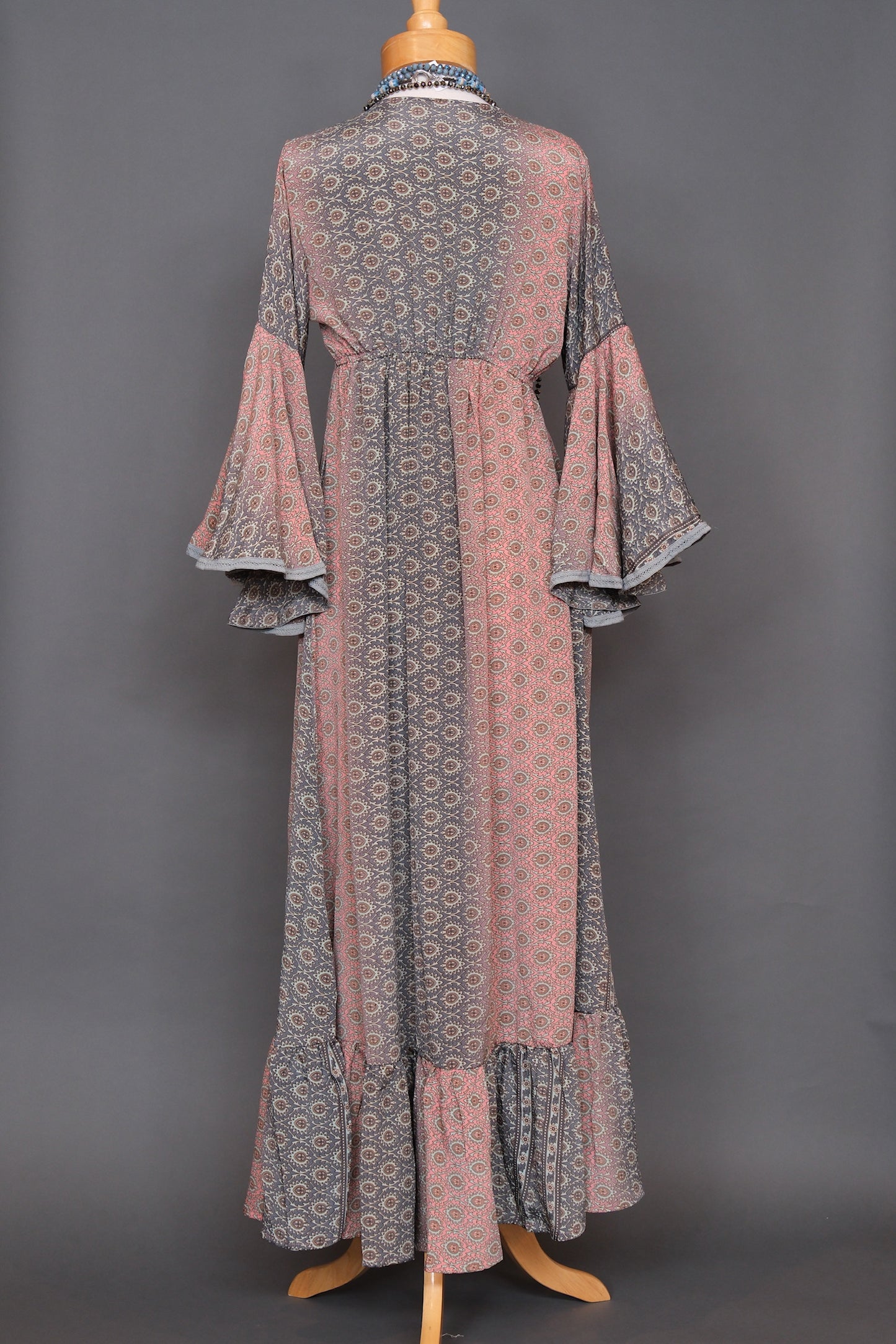 Belle Dress in Ombre Cloud