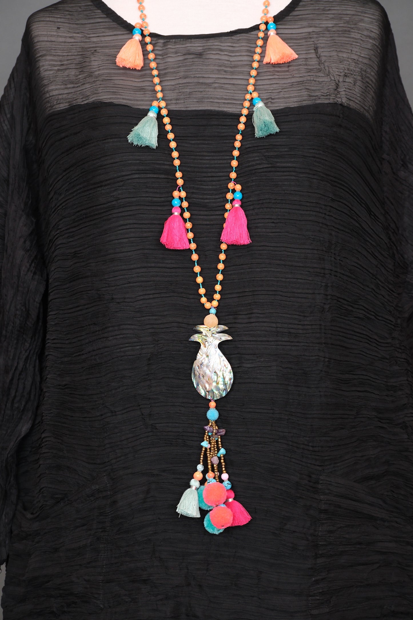 Sherbert Pineapple Necklace