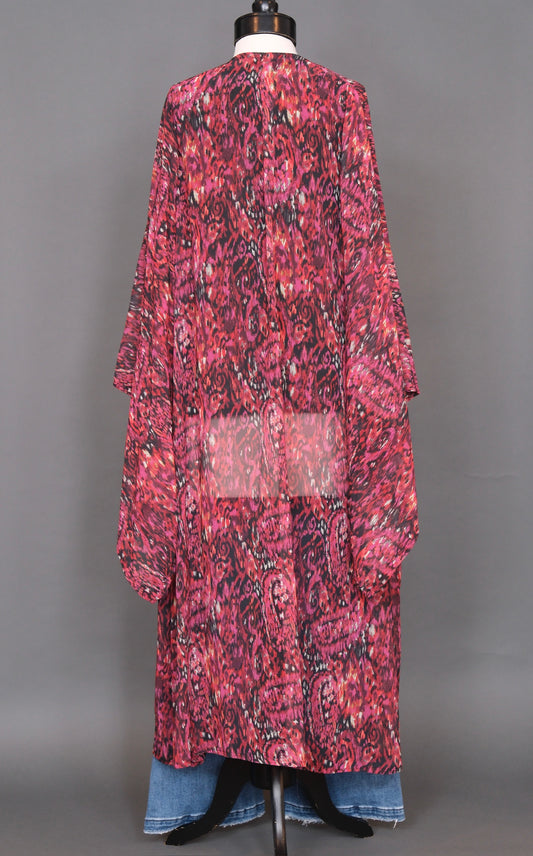 Flame Ikat Kimono by Jennafer Grace