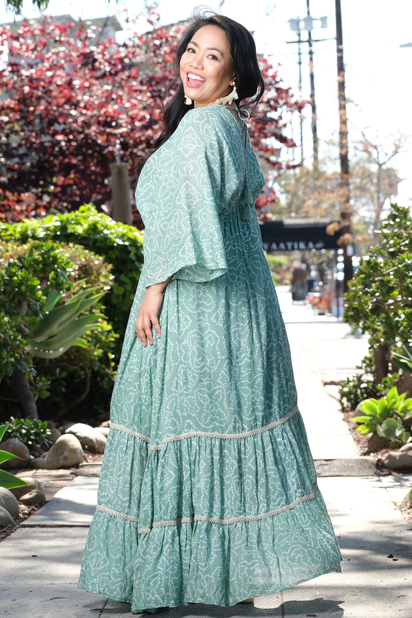 Serenity Dress Long in Summer Jade