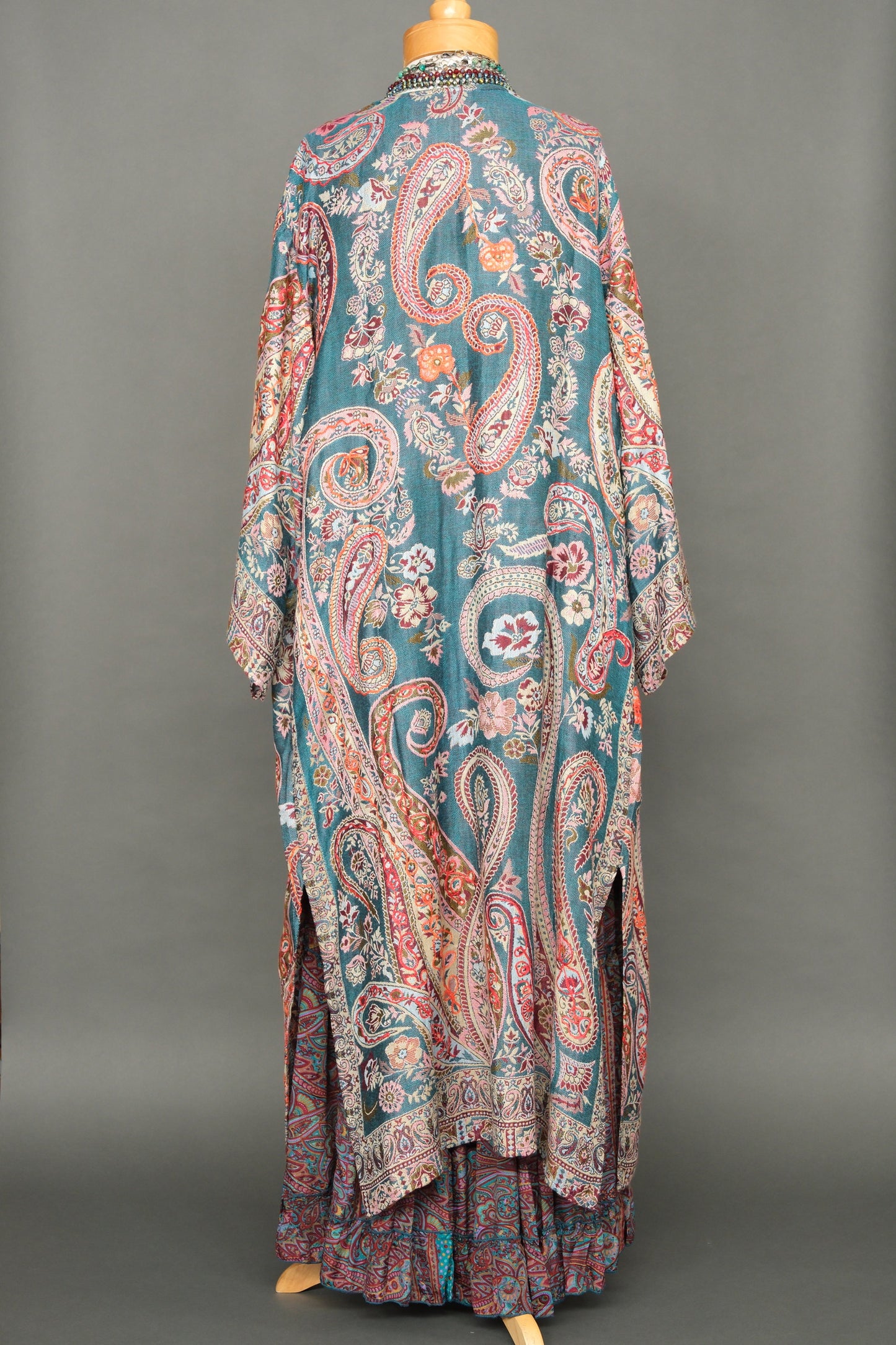 Turquoise Teal Duster