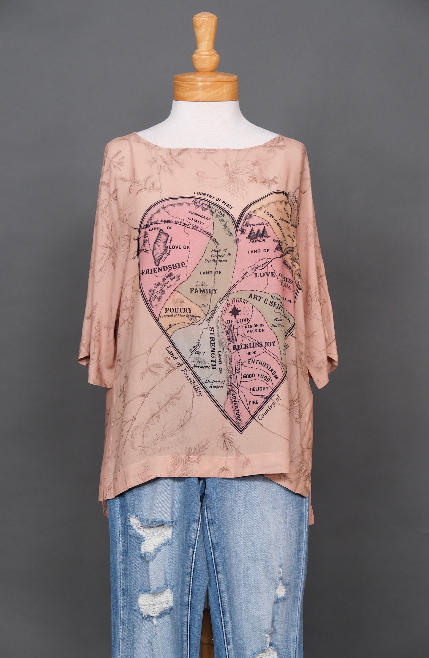 Map of My Heart Shirt