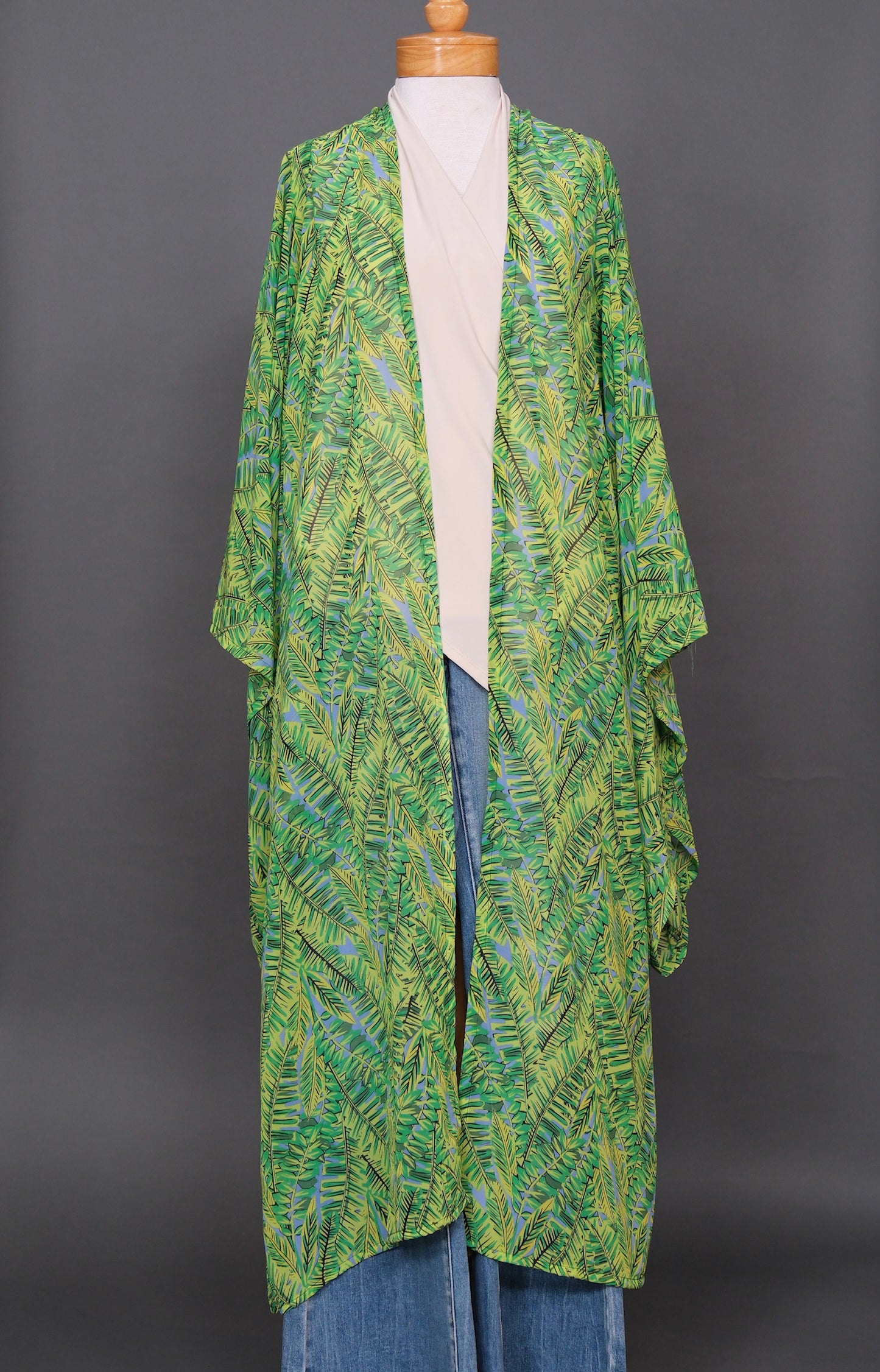 Electric Palm Kimono by Jennafer Grace