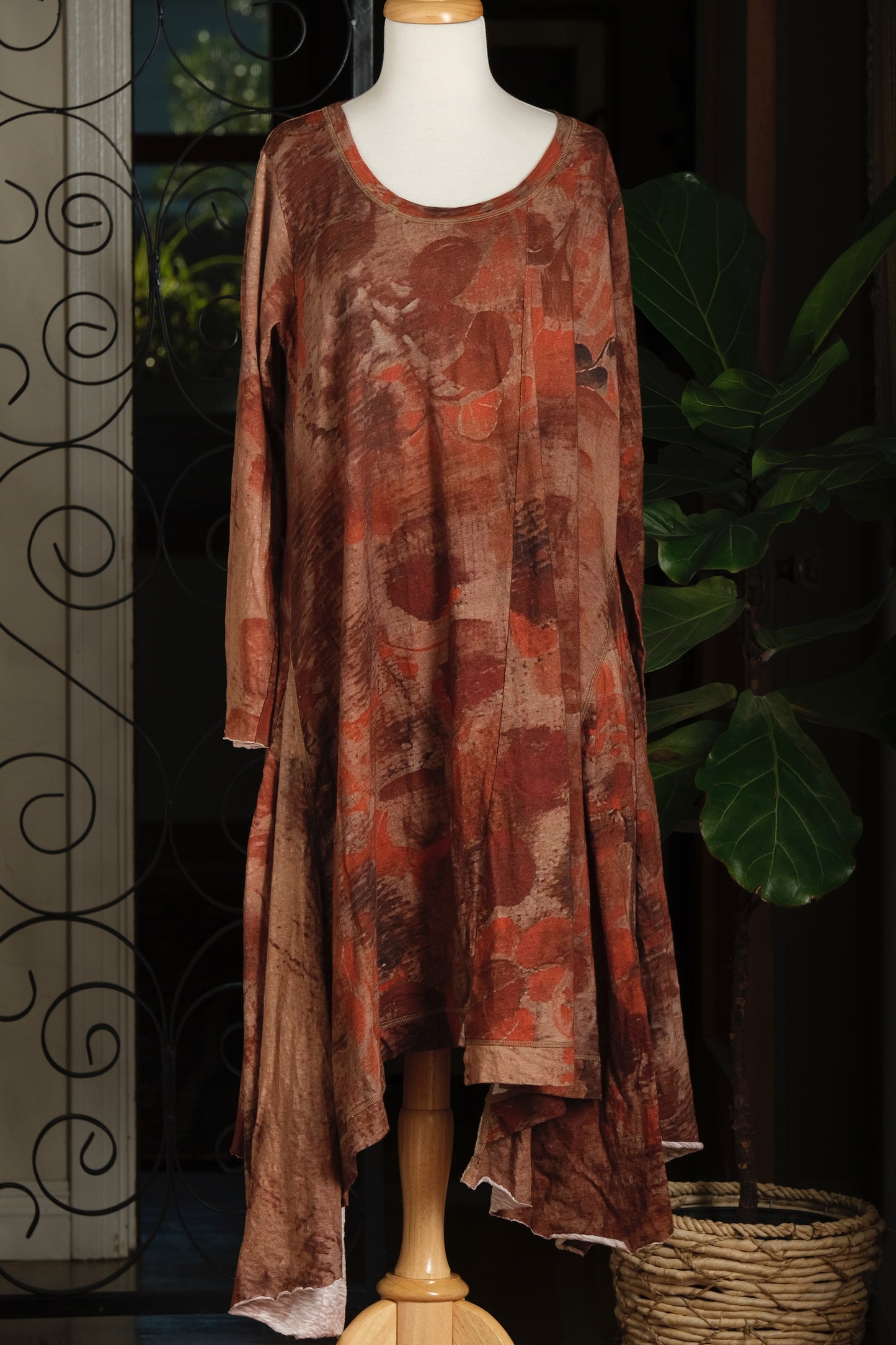 Long Ballet Dress in Foliage