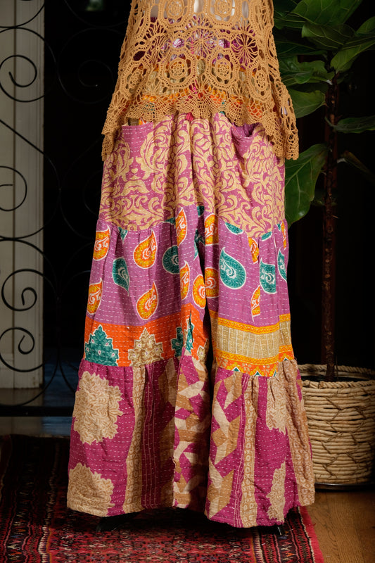 Pocket Pant in Violet Vibes