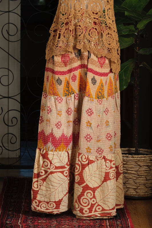 Pocket Pant in Tribal Palm