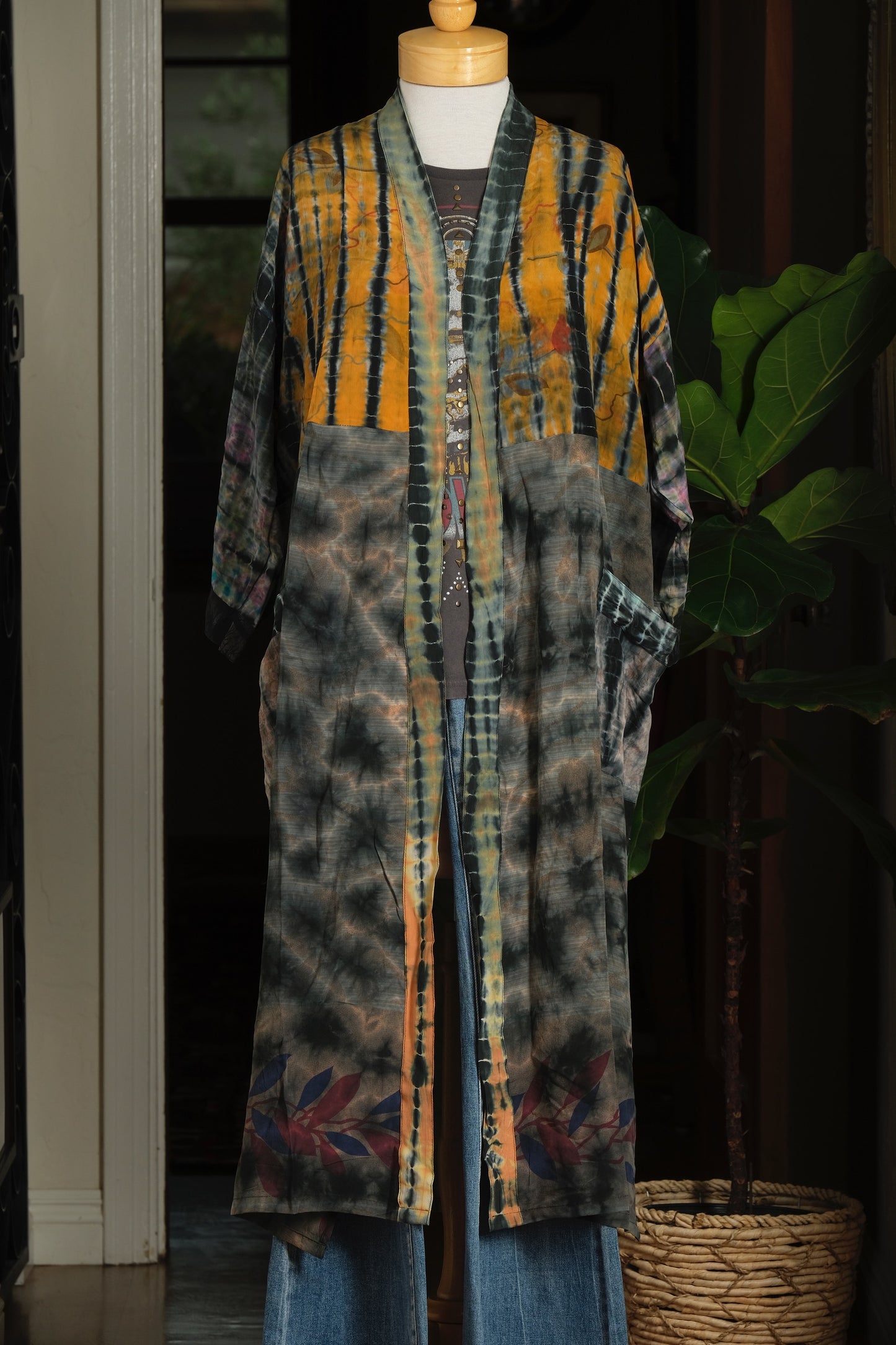 Smoke Duster in Peach Storm