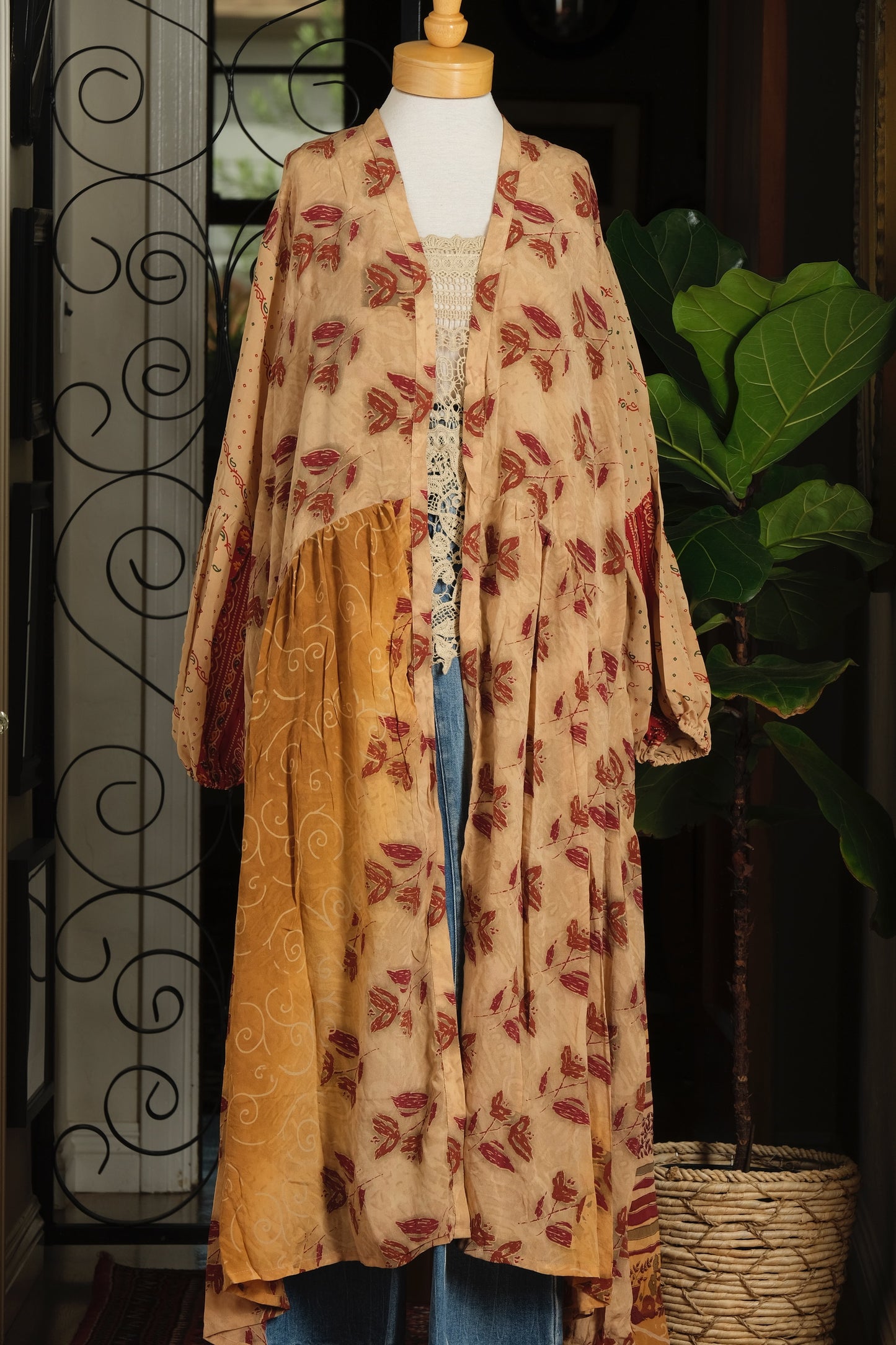 Evermore Duster in Rusted Leaf