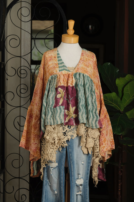 Gold Dust Crop Top in Golden Daffodil