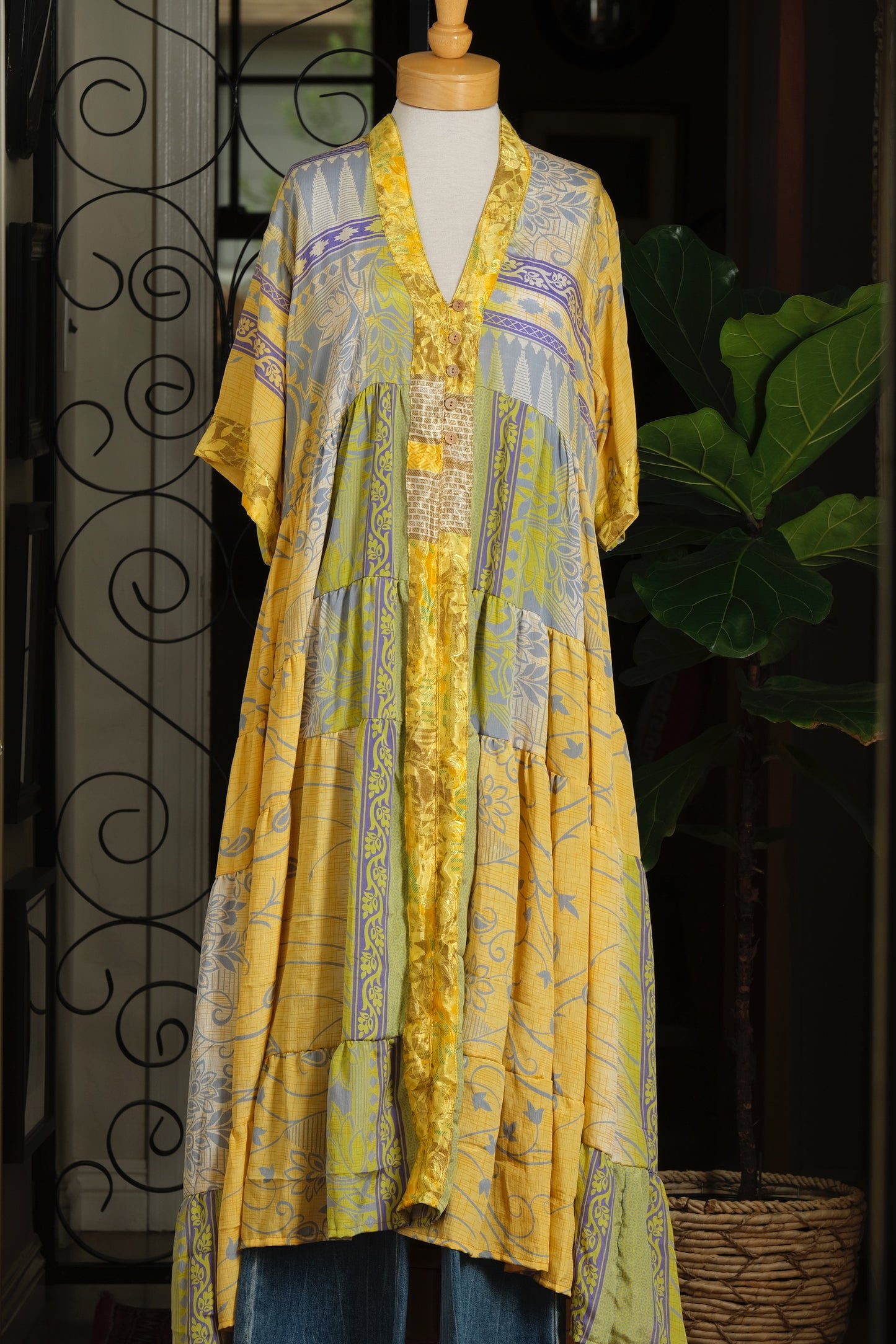 Easy Dress in Limoncello