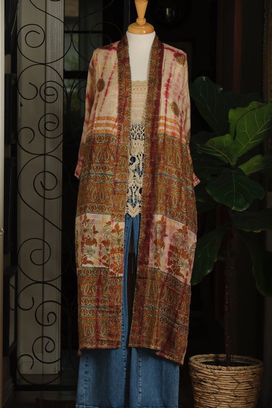 Silky Duster in Pink Dreamer