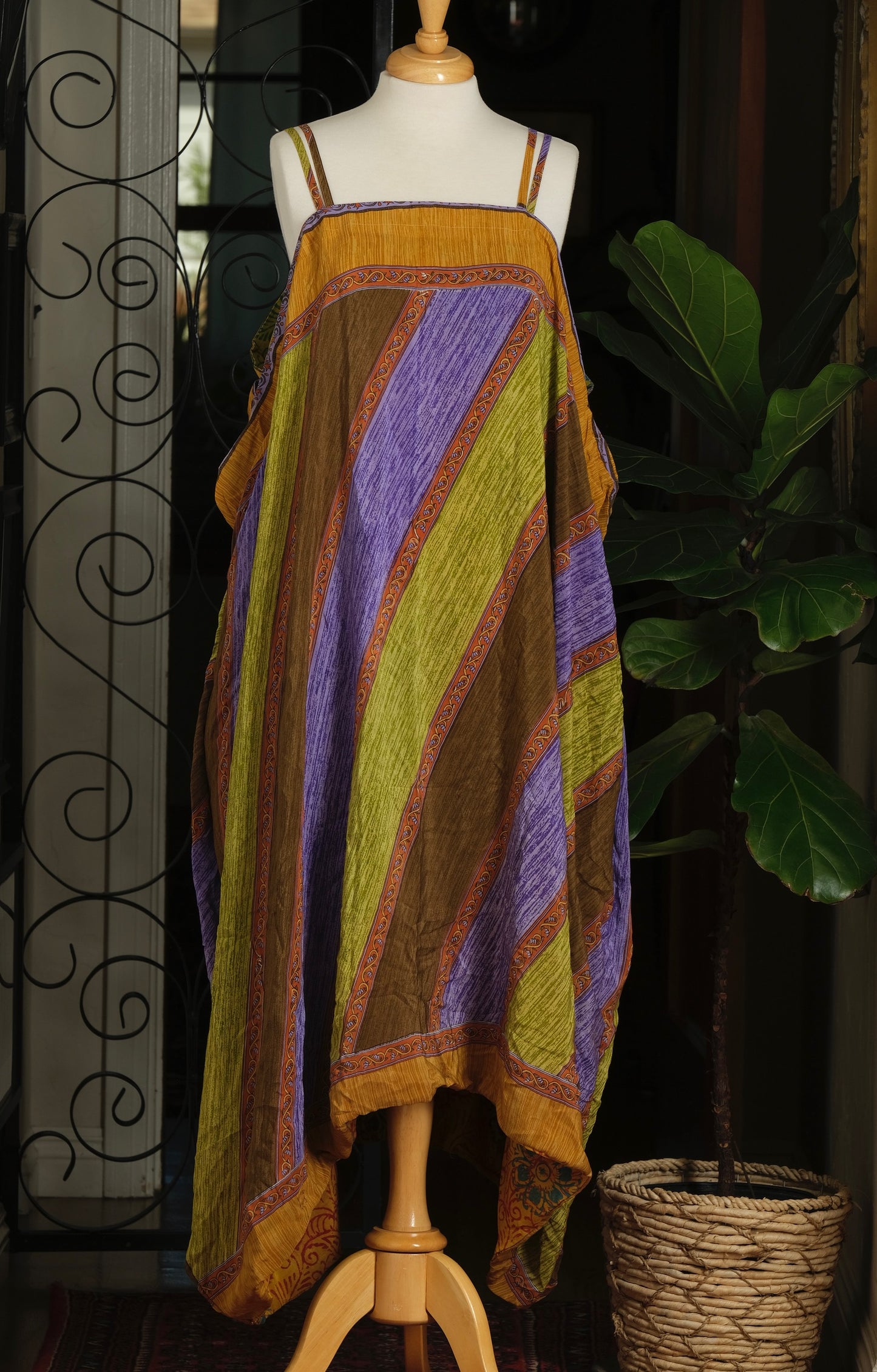 Shine Maxi Dress in Incense and Peppermint