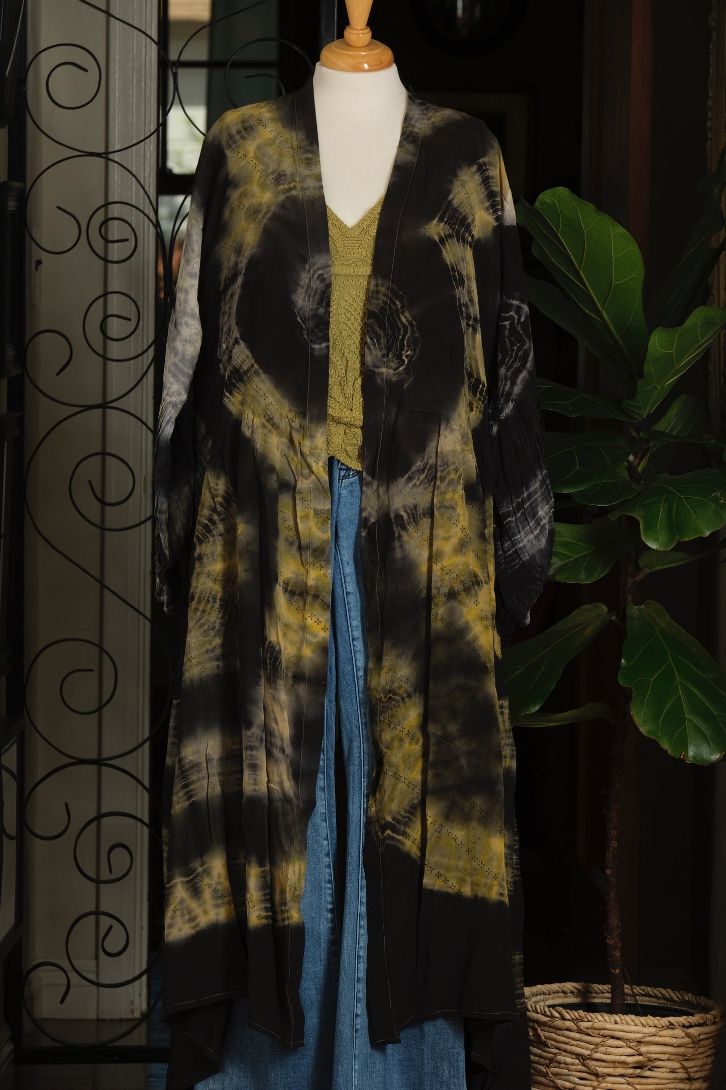 Evermore Duster in Smoke Rings
