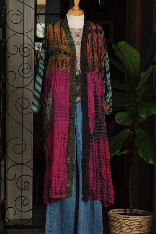 Smoke Duster in Fuchsia Flash