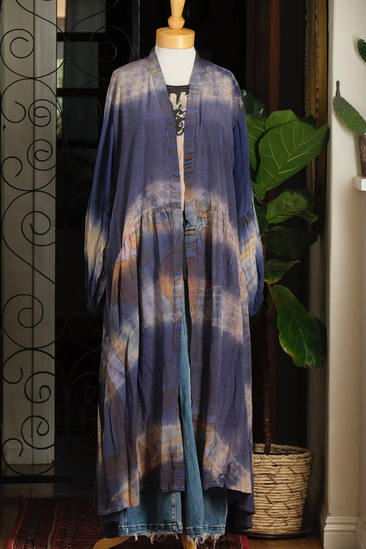 Evermore Duster in Smoked Lilac