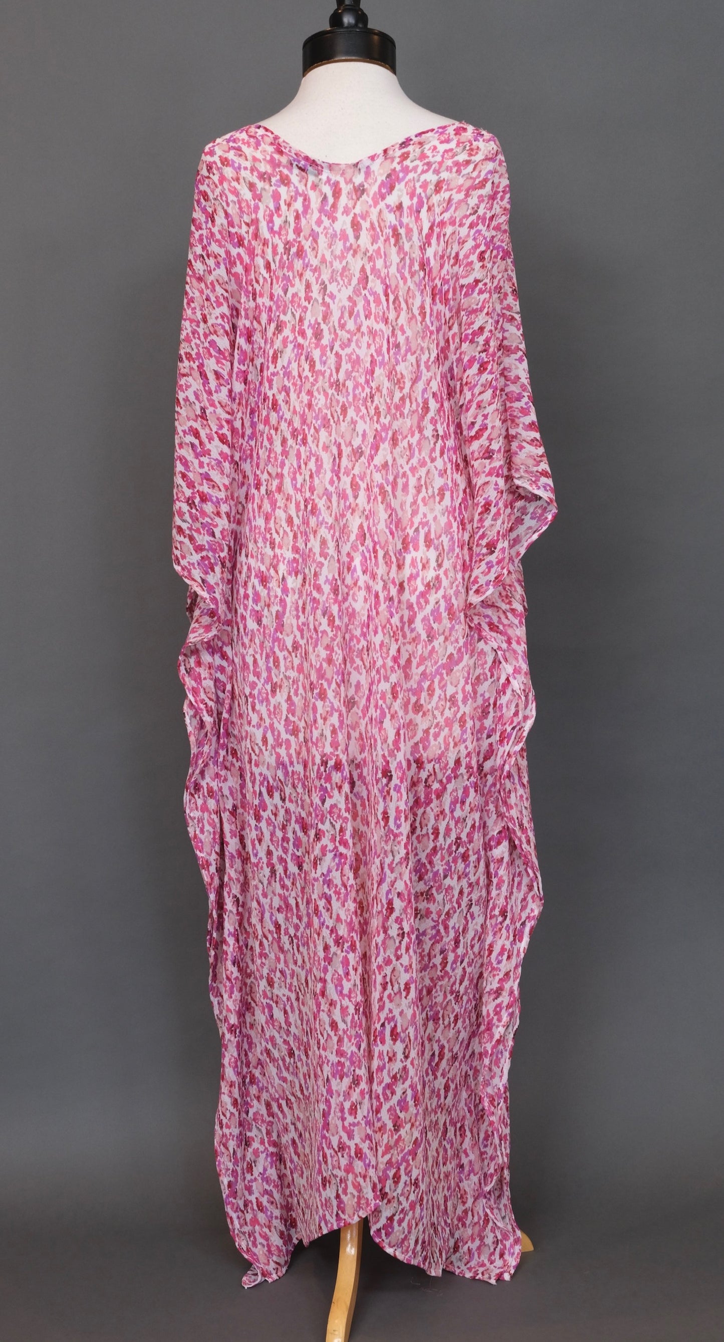 Pink Watercolor Caftan by Sarong Social Club